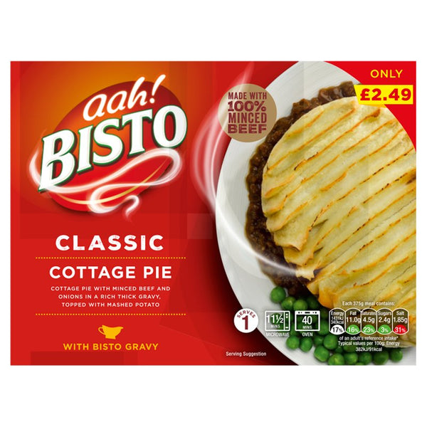 Bisto Cottage Pie 375g (6 Pack)