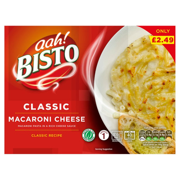 Bisto Macaroni Cheese 375g (6 Pack)