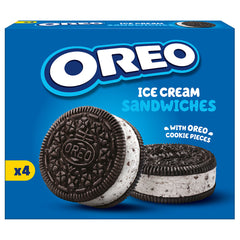 Oreo Sandwich Ice Cream 4 Pack 110ml (8 Pack)