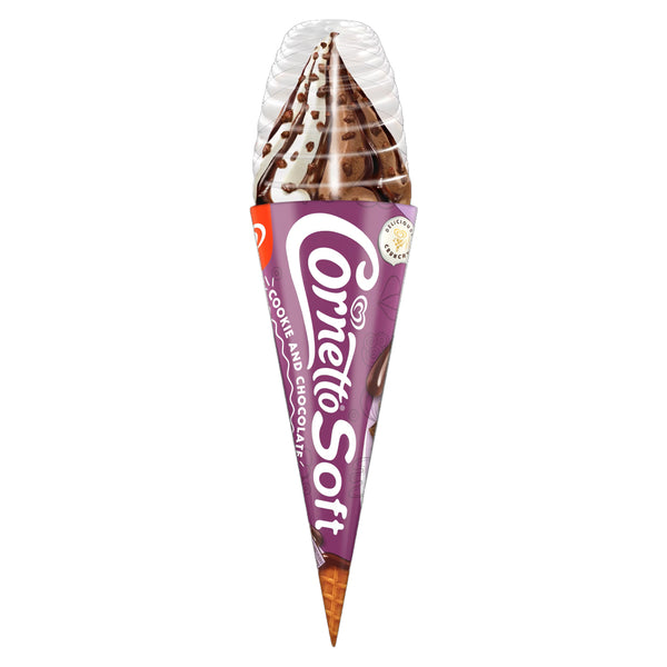 Cornetto Soft Ice Cream Cone Cookie and Chocolate 140ml