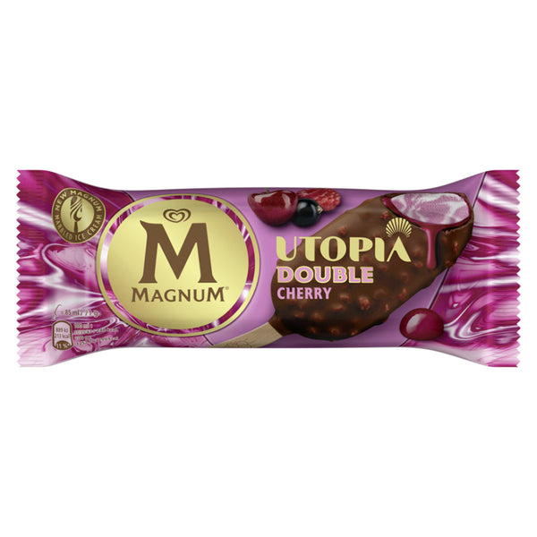 Magnum Utopia Double Cherry Ice Cream Stick 85ml (20 Pack)