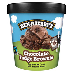 Ben & Jerry's Chocolate Fudge Brownie 465ml (8 Pack)