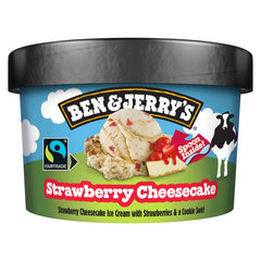 Ben & Jerry's Strawberry Cheesecake Ice Cream 100ml (12 Pack)
