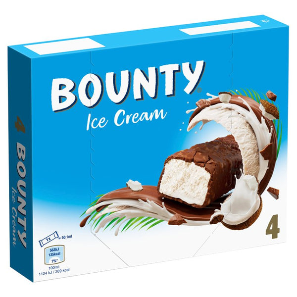 Bounty 4 Ice Cream Bar (12 Pack)