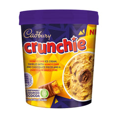 Cadbury Crunchie Tub Ice Cream 425ml (6 Pack)