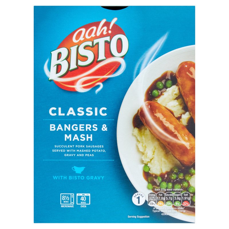 Bisto Bangers & Mash 375g (6 Pack)
