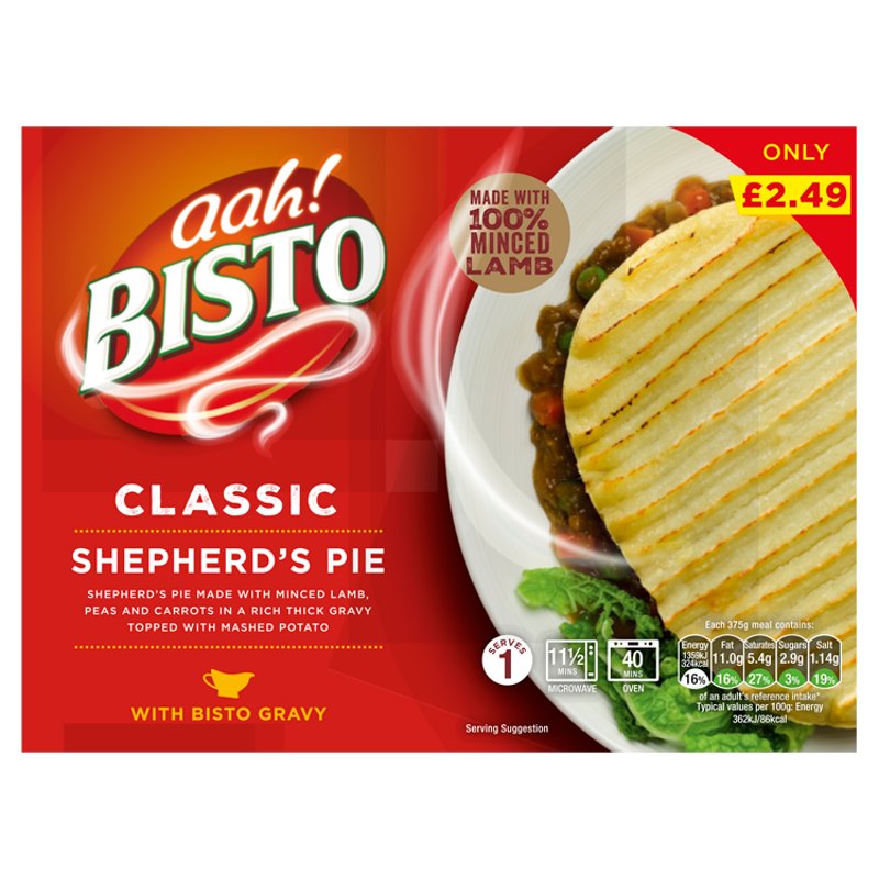 Bisto Shepherds Pie 375g (6 Pack)