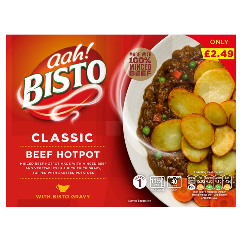 Bisto Beef Hotpot 375g (6 Pack)