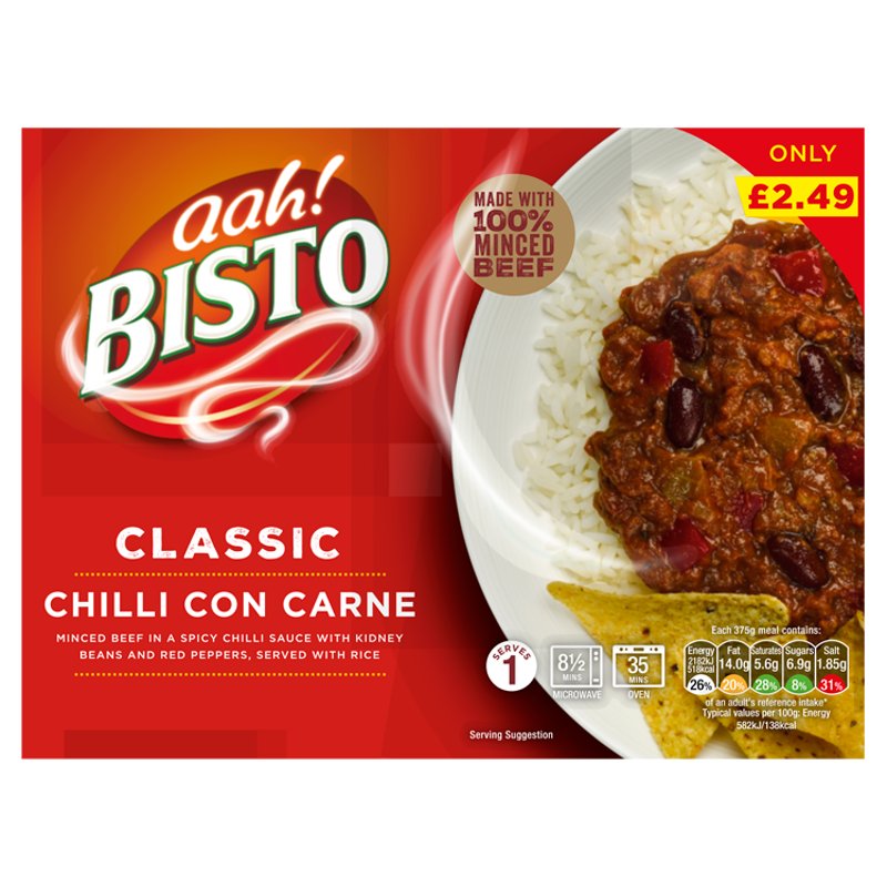 Bisto Chilli Con Carne 375g (6 Pack)