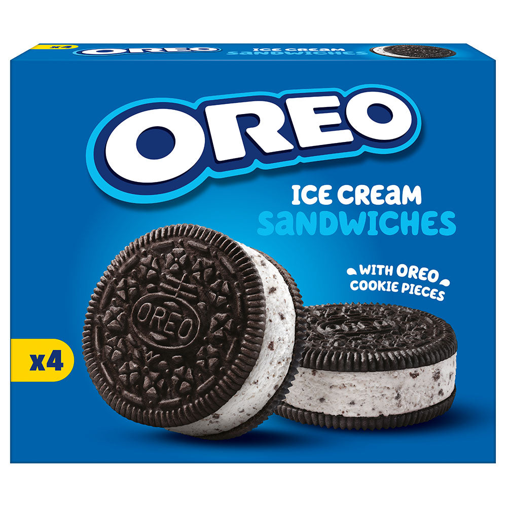 Oreo Sandwich Ice Cream 4 Pack 110ml (8 Pack)