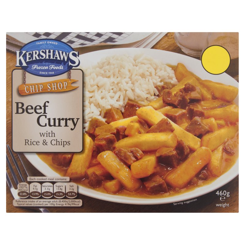 Kershaws (CASE of 6) Beef Curry 460g
