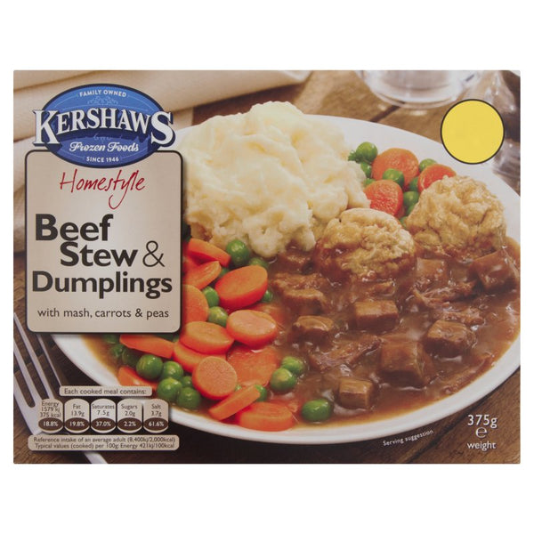Kershaws (CASE of 6) Beef Stew & Dumplings 400g