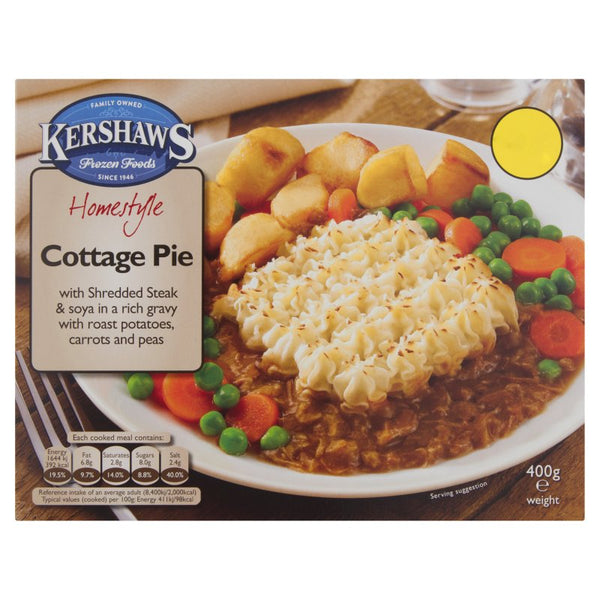 Kershaws (CASE of 6) Cottage Pie 400g