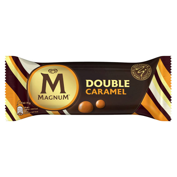Magnum Double Caramel Ice Cream Stick 85 ml (20 Pack)