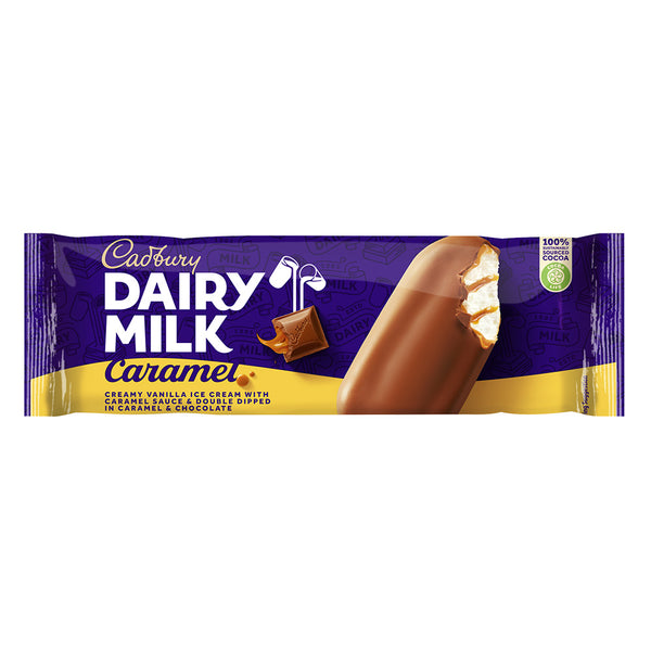 Cadbury Caramel Ice Cream Stick 90ml (20 Pack)