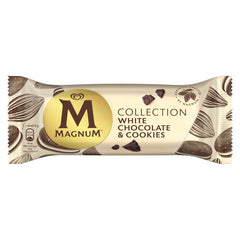 Magnum Ice Cream Stick White Chocolate & Cookies Ice Cream Stick 90ml (20 Pack)