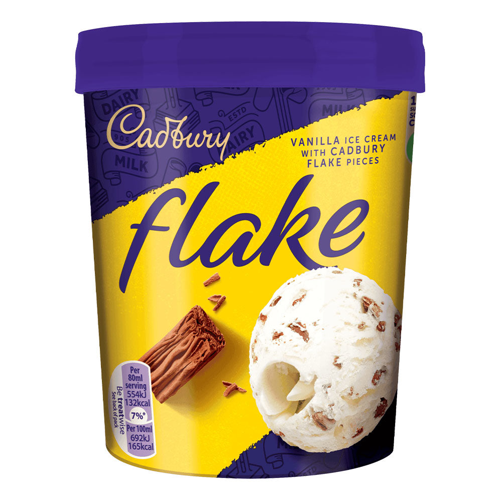 Cadbury Flake Tub 425ml (6 Pack)