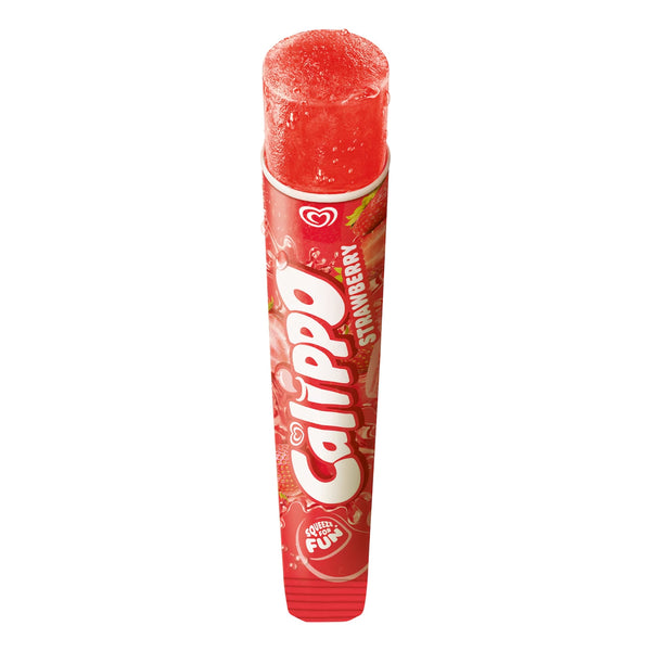 Calippo Strawberry Ice Cream 105ml (24 Pack)