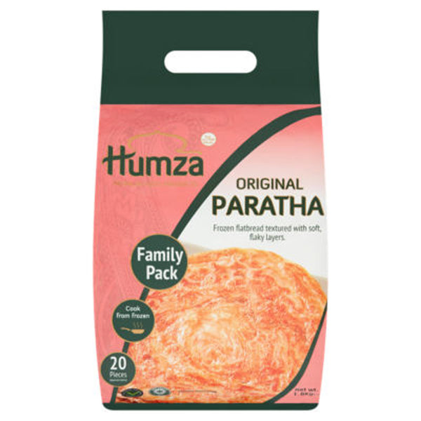 Humza Paratha Plain Family Pack 1.6kg (6 Pack)